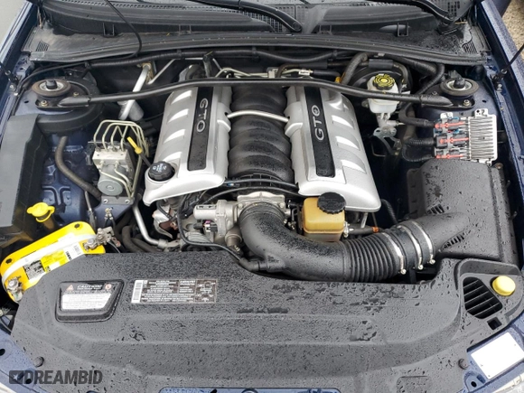 2005 Pontiac GTO with VIN 6G2VX12U15L381992, listed as a Copart auction lot 74657644 with NaN miles and Salvage Title. Bid and sale history available at carsss.com. Image 11.