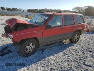 1995 Jeep Grand Cherokee Laredo with VIN 1J4GZ58S7SC747906, listed as a Copart auction lot 82529374 with 73,932 mi miles and Salvage Title. Bid and sale history available at carsss.com. Image 1.