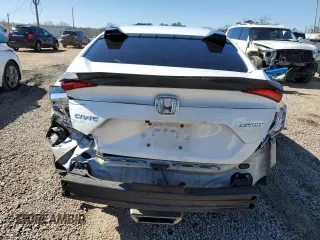 2020 Honda Civic Sedan Sport with VIN 2HGFC2F85LH556395, listed as a Copart auction lot 44930215 with 72,599 mi miles and Salvage Title. Bid and sale history available at carsss.com. Image 6.