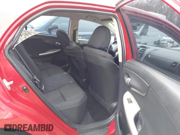 2013 Toyota Corolla L with VIN 5YFBU4EE4DP077572, listed as a IAAI auction lot 41353507 with 132,657 mi miles. Bid and sale history available at carsss.com. Image 8.