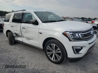 2021 Ford Expedition King Ranch with VIN 1FMJU1PT7MEA61834, listed as a Copart auction lot 66936994 with 63,691 mi miles and Non Repairable. Bid and sale history available at carsss.com. Image 4.