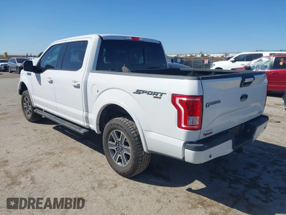 2016 Ford F-150 XLT with VIN 1FTEW1EF9GKF62954, listed as a IAAI auction lot 41770563 with 90,622 mi miles. Bid and sale history available at carsss.com. Image 3.