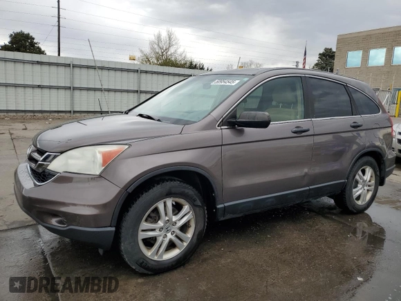 2011 Honda CR-V EX with VIN 5J6RE4H55BL064952, listed as a Copart auction lot 50954545 with 168,428 mi miles and Salvage Title. Bid and sale history available at carsss.com. Image 1.