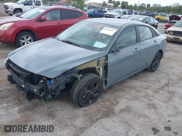 2021 Hyundai Elantra SEL with VIN KMHLM4AG6MU212660, listed as a IAAI auction lot 40806363 with 32,208 mi miles. Bid and sale history available at carsss.com. Image 22.