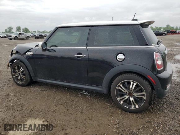 2012 MINI Hardtop S with VIN WMWSV3C57CTY25391, listed as a Copart auction lot 59684835 with 217,246 mi miles and Salvage title. Bid and sale history available at DreamBid. Image 2.