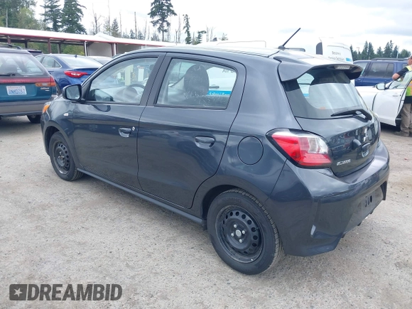 2024 Mitsubishi Mirage ES with VIN ML32AUHJ1RH008958, listed as a IAAI auction lot 42708647 with 36,247 mi miles and . Bid and sale history available at DreamBid. Image 3.