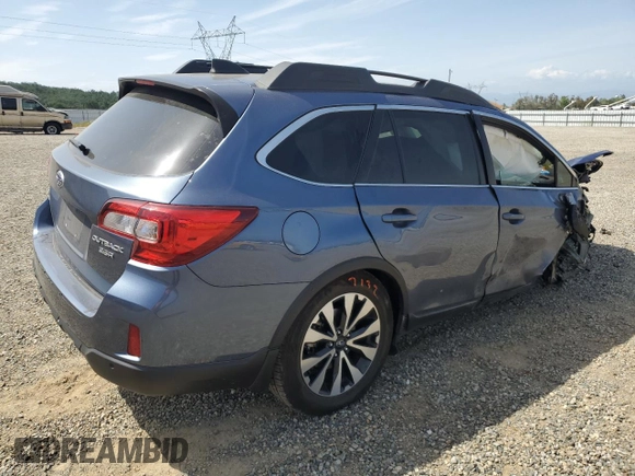 2017 Subaru Outback Limited with VIN 4S4BSENC0H3357963, listed as a Copart auction lot 54601345 with 69,455 mi miles and Salvage title. Bid and sale history available at DreamBid. Image 3.