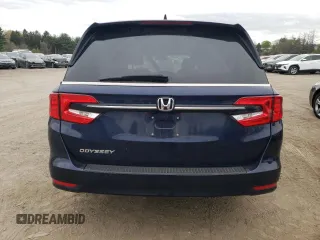 2023 Honda Odyssey EX with VIN 5FNRL6H53PB060058, listed as a Copart auction lot 53415865 with 24,778 mi miles and Salvage title. Bid and sale history available at DreamBid. Image 6.