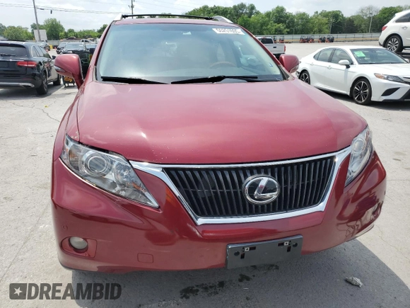 2012 Lexus RX 350 with VIN 2T2ZK1BA0CC078698, listed as a Copart auction lot 55251605 with 140,088 mi miles and Clean Title. Bid and sale history available at DreamBid. Image 5.