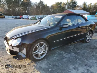 2008 Mercedes-Benz CLK 550 with VIN WDBTK72F78T094517, listed as a Copart auction lot 84529394 with 78,530 mi miles and Clean Title. Bid and sale history available at DreamBid. Image 1.