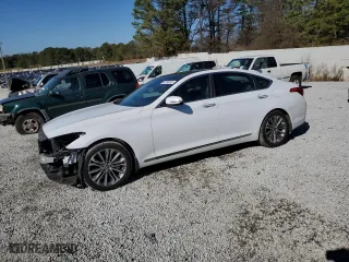 2015 Hyundai Genesis 3.8L with VIN KMHGN4JEXFU096864, listed as a Copart auction lot 42795995 with NaN miles and Salvage Title. Bid and sale history available at carsss.com. Image 1.