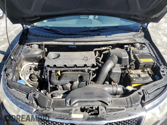 2010 Kia Forte EX with VIN KNAFU4A24A5854447, listed as a Copart auction lot 45558675 with 174,204 mi miles and Salvage Title. Bid and sale history available at carsss.com. Image 11.