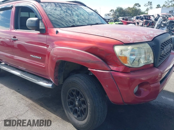 2007 Toyota Tacoma PreRunner with VIN 5TEJU62N77Z370439, listed as a IAAI auction lot 42674895 with 180,770 mi miles and . Bid and sale history available at DreamBid. Image 6.
