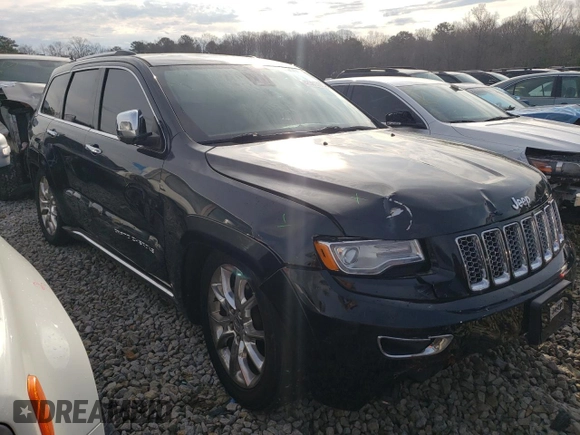 2015 Jeep Grand Cherokee Summit with VIN 1C4RJFJG0FC700014, listed as a Copart auction lot 42981765 with 144,937 mi miles and Salvage Title. Bid and sale history available at DreamBid. Image 4.