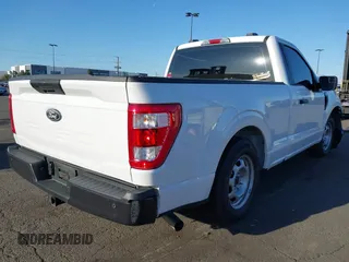 2023 Ford F-150 XL with VIN 1FTMF1C52PKF67726, listed as a IAAI auction lot 41611798 with 15,015 mi miles and . Bid and sale history available at carsss.com. Image 4.