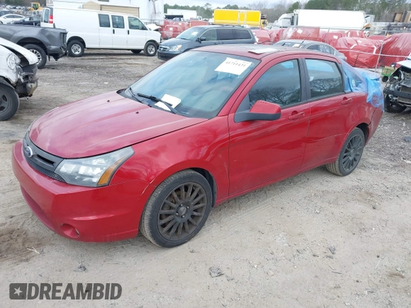 2011 Ford Focus SES with VIN 1FAHP3GN4BW153410, listed as a IAAI auction lot 41711431 with 178,498 mi miles. Bid and sale history available at carsss.com. Image 2.
