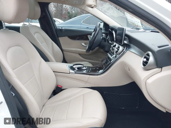 2017 Mercedes-Benz C 300 with VIN 55SWF4KB0HU210298, listed as a IAAI auction lot 41096804 with 95,790 mi miles and . Bid and sale history available at carsss.com. Image 5.