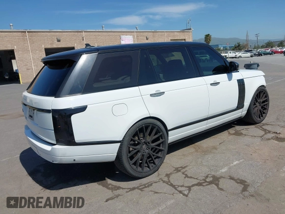 2016 Land Rover Range Rover with VIN SALGV3EF1GA289868, listed as a IAAI auction lot 42008075 with 79,472 mi miles and . Bid and sale history available at DreamBid. Image 4.