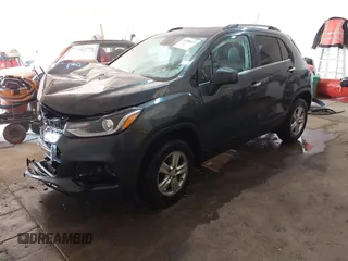 2017 Chevrolet Trax LT with VIN 3GNCJPSBXHL163410, listed as a IAAI auction lot 41585473 with 64,969 mi miles. Bid and sale history available at carsss.com. Image 20.