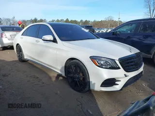 2018 Mercedes-Benz S 560 with VIN WDDUG8DB1JA418379, listed as a IAAI auction lot 41604377 with 71,993 mi miles and . Bid and sale history available at carsss.com. Image 13.