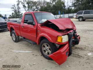 2005 Ford Ranger XL with VIN 1FTYR10U15PB02794, listed as a Copart auction lot 88910985 with 167,137 mi miles and Salvage Title. Bid and sale history available at carsss.com. Image 4.