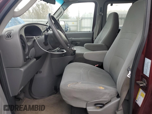 2008 Ford Econoline Passenger XL with VIN 1FBNE31L98DA53208, listed as a Copart auction lot 76157574 with 143,568 mi miles and Clean Title. Bid and sale history available at DreamBid. Image 7.