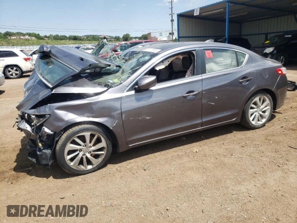 2018 Acura ILX Premium with VIN 19UDE2F78JA008959, listed as a Copart auction lot 61077195 with Not provided miles and Salvage title. Bid and sale history available at DreamBid. Image 1.