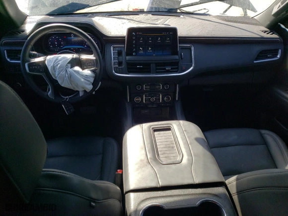 2023 Chevrolet Tahoe LT with VIN 1GNSCNKD2PR527435, listed as a Copart auction lot 49720215 with 0 mi miles and Salvage Title. Bid and sale history available at carsss.com. Image 8.