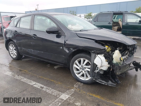 2013 Mazda 3 i Grand Touring with VIN JM1BL1MP1D1734661, listed as a IAAI auction lot 41725032 with 98,536 mi miles and . Bid and sale history available at DreamBid. Image 1.