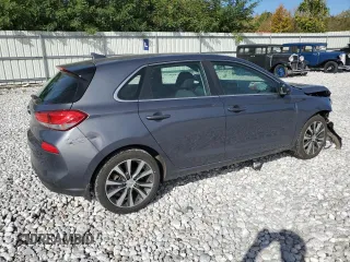 2018 Hyundai Elantra GT with VIN KMHH35LE8JU074576, listed as a Copart auction lot 75089854 with 31,807 mi miles and Salvage Title. Bid and sale history available at carsss.com. Image 3.