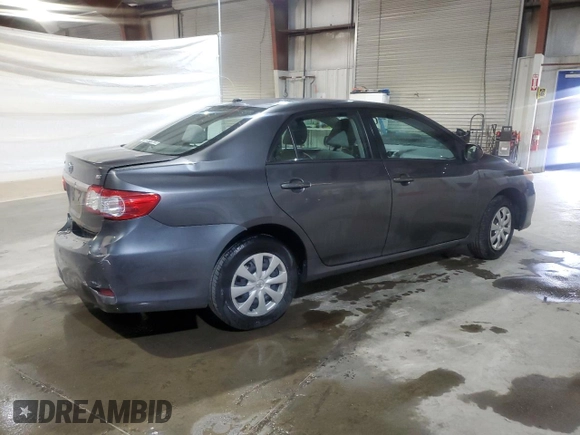 2011 Toyota Corolla L with VIN 2T1BU4EE5BC566866, listed as a Copart auction lot 53897055 with 174,650 mi miles and Salvage Title. Bid and sale history available at carsss.com. Image 3.