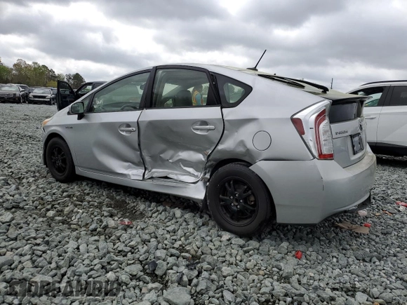 2013 Toyota Prius One with VIN JTDKN3DU5D5682343, listed as a Copart auction lot 51982825 with Not Provided miles and Clean Title. Bid and sale history available at carsss.com. Image 2.