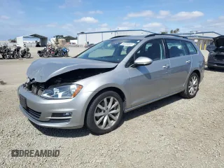 2016 Volkswagen Golf SportWagen TSI S with VIN 3VWC17AU8GM517538, listed as a Copart auction lot 50269665 with 118,518 mi miles and Salvage Title. Bid and sale history available at carsss.com. Image 1.