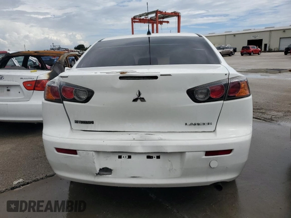 2010 Mitsubishi Lancer DE with VIN JA32U1FU2AU027030, listed as a Copart auction lot 73602924 with 184,968 mi miles and Non Repairable. Bid and sale history available at carsss.com. Image 6.