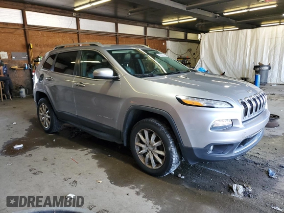 2014 Jeep Cherokee Limited z VIN 1C4PJMDB4EW169215, wystawiony jako Copart lot #66308915 z przebiegiem 135 261 mil mil oraz Czysty tytuł • Clean title. Historia ofert i sprzedaży dostępna na DreamBid. Obrazek 4.