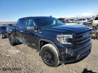 2020 GMC Sierra 1500 Elevation with VIN 1GTU9CET8LZ346101, listed as a Copart auction lot 45496745 with 0 mi miles and Salvage Title. Bid and sale history available at carsss.com. Image 4.