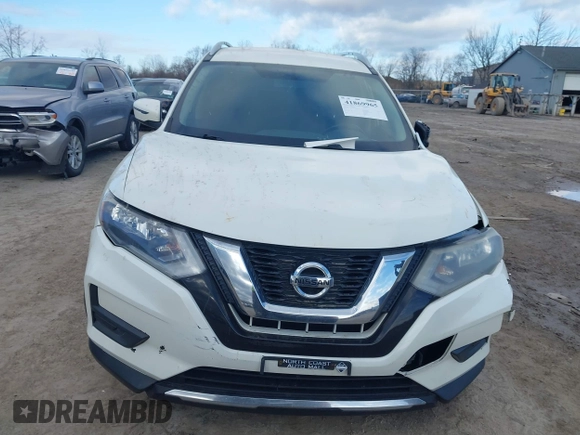 2017 Nissan Rogue S with VIN JN8AT2MVXHW017964, listed as a IAAI auction lot 41869965 with 123,544 mi miles and . Bid and sale history available at DreamBid. Image 13.