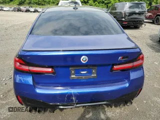 2022 BMW M5 z VIN WBS83CH03NCK43106, wystawiony jako Copart lot #60097435 z przebiegiem 189 mil mil oraz Szkoda całkowita • Salvage title. Historia ofert i sprzedaży dostępna na DreamBid. Obrazek 6.