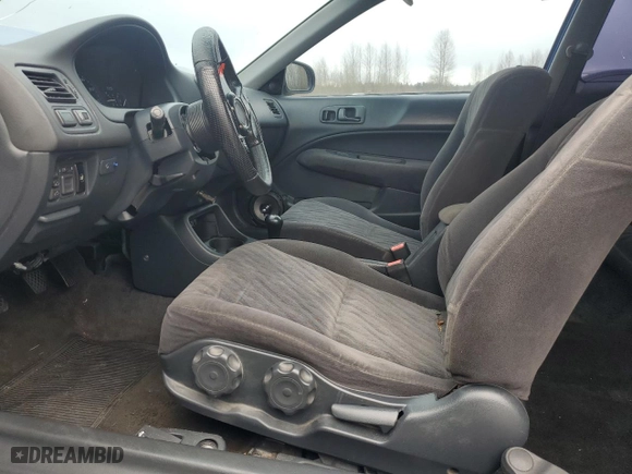 2000 Honda Civic Si with VIN 1HGEM1157YL047810, listed as a Copart auction lot 49637045 with 236,533 mi miles and Salvage Title. Bid and sale history available at carsss.com. Image 7.
