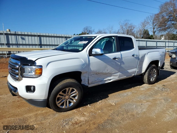 2017 GMC Canyon 4WD SLT with VIN 1GTG6DEN6H1281946, listed as a Copart auction lot 84441134 with 97,170 mi miles and Salvage Title. Bid and sale history available at carsss.com. Image 1.