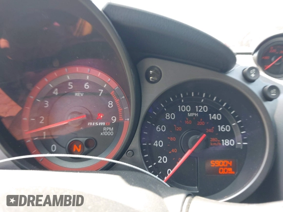 2015 Nissan 370Z Sport with VIN JN1AZ4EH3FM441836, listed as a IAAI auction lot 42094959 with 59,004 mi miles and . Bid and sale history available at DreamBid. Image 7.