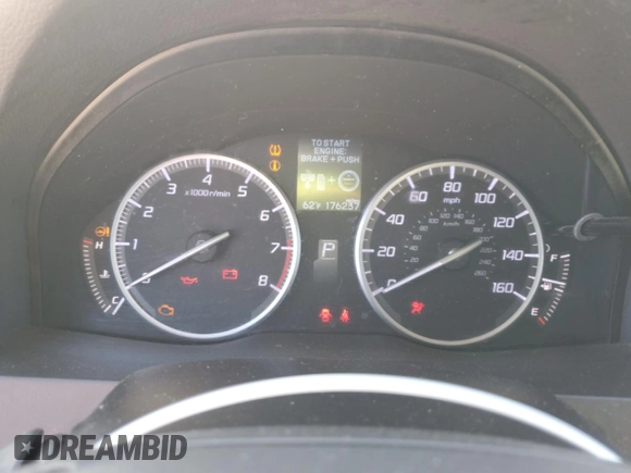 2017 Acura RDX w/Technology Pkg with VIN 5J8TB3H54HL004251, listed as a Copart auction lot 87652815 with 176,237 mi miles and Salvage Title. Bid and sale history available at carsss.com. Image 9.