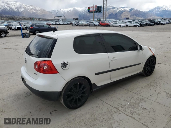 2008 Volkswagen Rabbit S with VIN WVWAA71K98W076562, listed as a Copart auction lot 50376815 with 226,495 mi miles and Salvage Title. Bid and sale history available at carsss.com. Image 3.