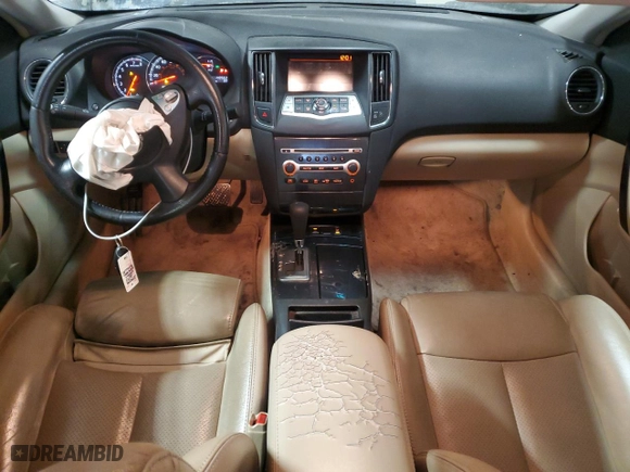 2012 Nissan Maxima 3.5 S with VIN 1N4AA5AP3CC856718, listed as a Copart auction lot 46219245 with 140,563 mi miles and Salvage Title. Bid and sale history available at carsss.com. Image 8.