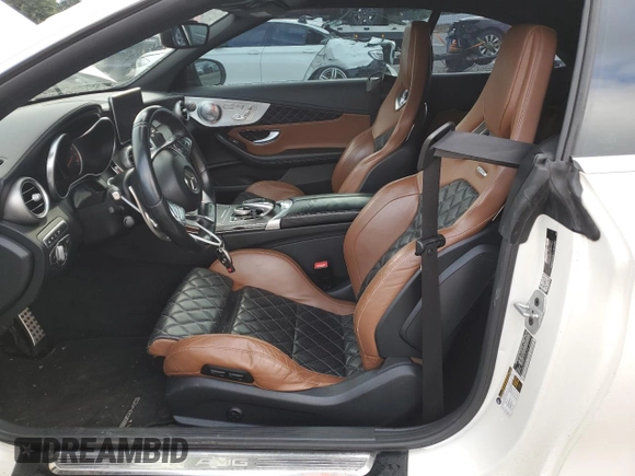 2017 Mercedes-Benz C 63 S AMG with VIN WDDWK8HB9HF454092, listed as a Copart auction lot 79309673 with 57,667 mi miles and . Bid and sale history available at DreamBid. Image 7.