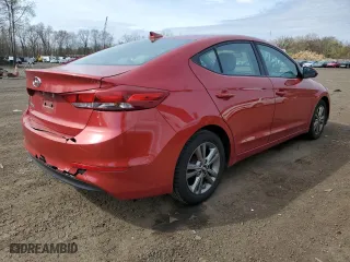 2017 Hyundai Elantra SE with VIN 5NPD84LF2HH108099, listed as a Copart auction lot 53949675 with 157,940 mi miles and Clean Title. Bid and sale history available at carsss.com. Image 3.