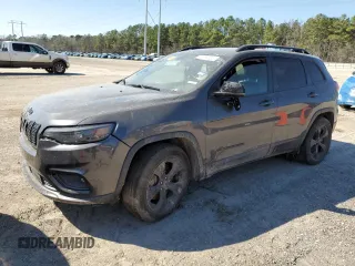 2020 Jeep Cherokee Latitude Plus with VIN 1C4PJLLB6LD545739, listed as a Copart auction lot 48554055 with 68,857 mi miles and Salvage title. Bid and sale history available at DreamBid. Image 1.