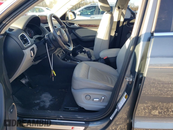 2016 Audi Q3 Prestige with VIN WA1FFCFS9GR007371, listed as a Copart auction lot 81291073 with 60,445 mi miles and . Bid and sale history available at DreamBid. Image 7.
