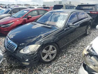 2007 Mercedes-Benz S 550 with VIN WDDNG71X17A119482, listed as a Copart auction lot 59759655 with 210,650 mi miles and Salvage title. Bid and sale history available at DreamBid. Image 1.