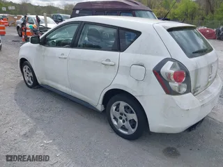 2009 Pontiac Vibe w/1SA with VIN 5Y2SP67879Z448067, listed as a IAAI auction lot 42077553 with 174,648 mi miles. Bid and sale history available at carsss.com. Image 3.